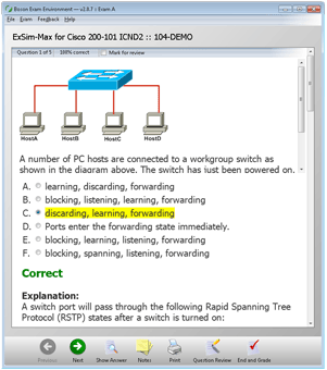 100-105 ICND1 - Cisco