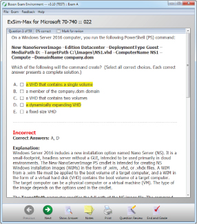 70-740 Practice Exam