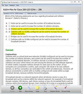 ExSim-Max for Cisco 200-155 DCICT practice exam