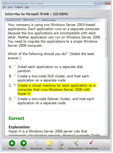 MCITP Server Admin Practice Exam Kit