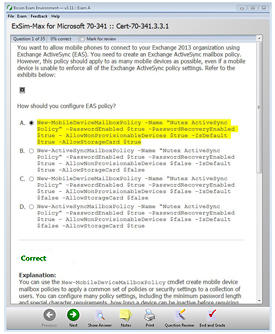 70-341 Practice Exam