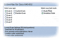 Select a practice exam